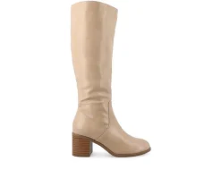 Wide Calf|Tall>Journee Collection Women's Romilly Wide Width Wide Calf Knee High Boots