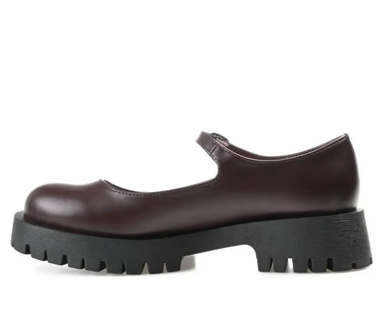 Loafers & Oxfords>Journee Collection Women's Kamie Chunky Mary Janes