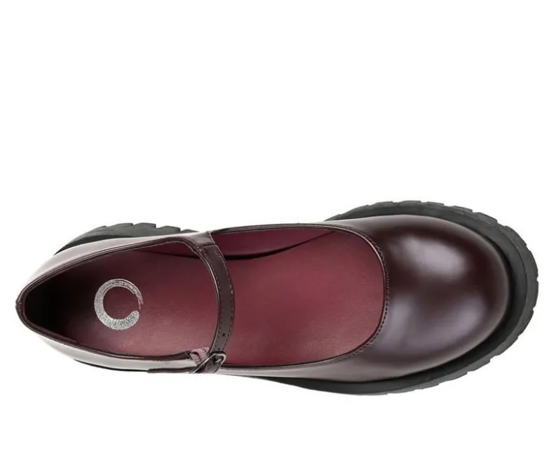 Loafers & Oxfords>Journee Collection Women's Kamie Chunky Mary Janes