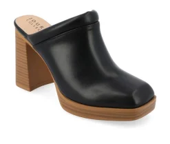 Clogs & Mules>Journee Collection Women's Izara Block Heel Platform Clogs