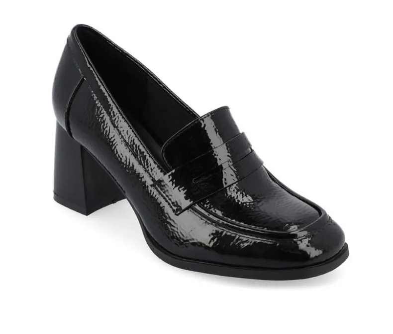 Loafers & Oxfords>Journee Collection Women's Malleah Block Heel Loafers