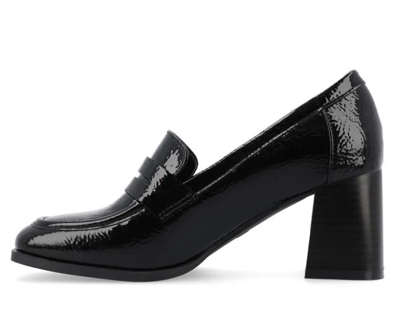 Loafers & Oxfords>Journee Collection Women's Malleah Block Heel Loafers