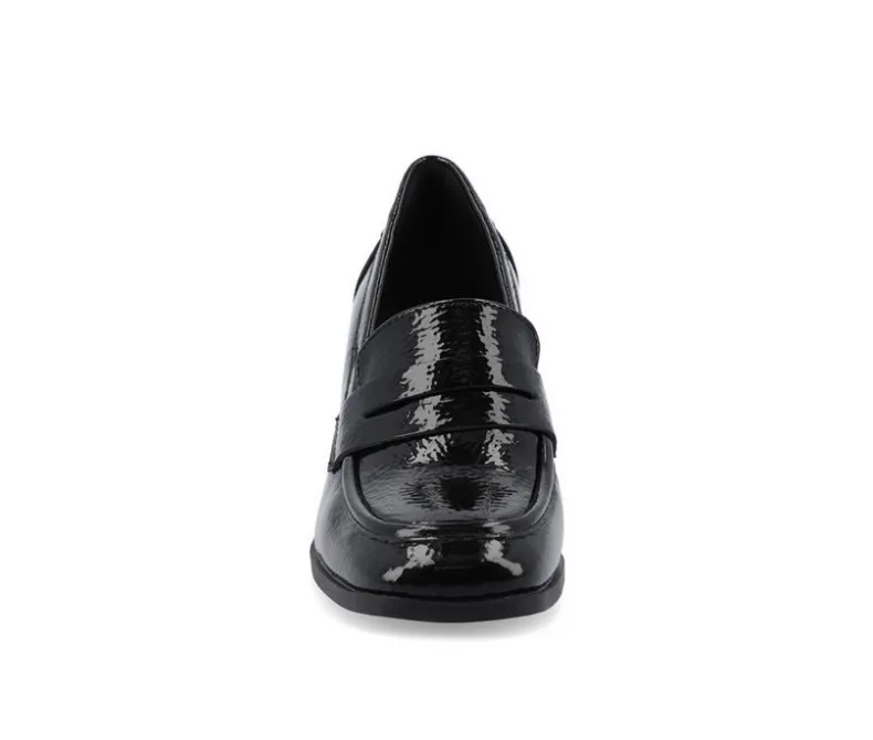 Loafers & Oxfords>Journee Collection Women's Malleah Block Heel Loafers