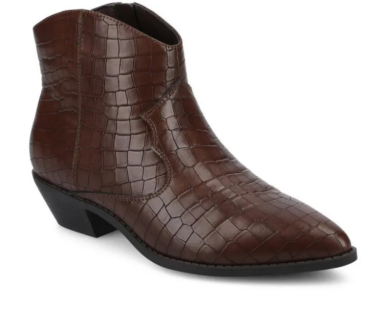 Cowboy & Western|Boots & Booties>Journee Collection Women's Taliah Booties