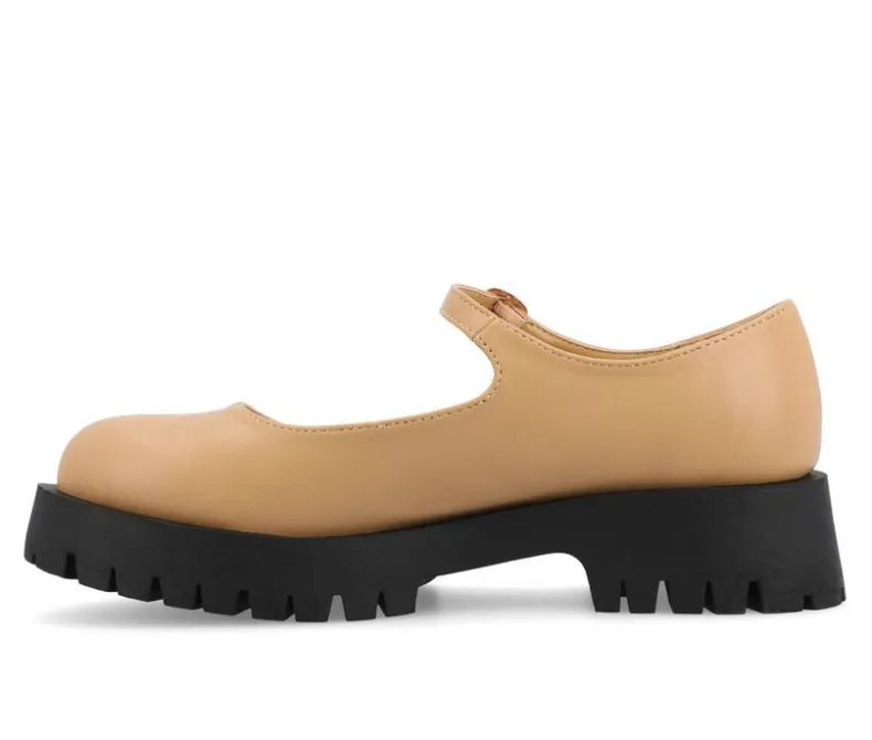 Loafers & Oxfords>Journee Collection Women's Kamie Chunky Mary Janes