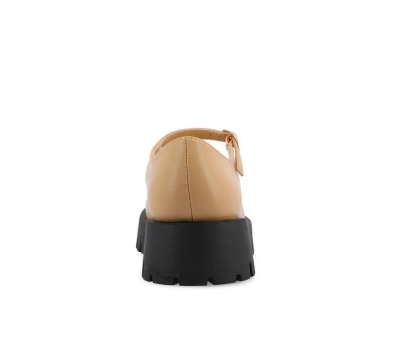 Loafers & Oxfords>Journee Collection Women's Kamie Chunky Mary Janes