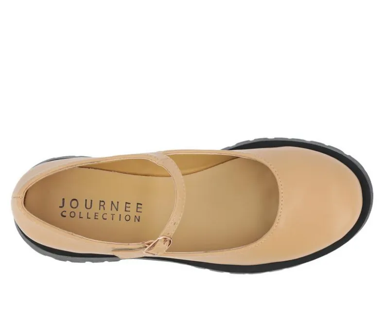Loafers & Oxfords>Journee Collection Women's Kamie Chunky Mary Janes