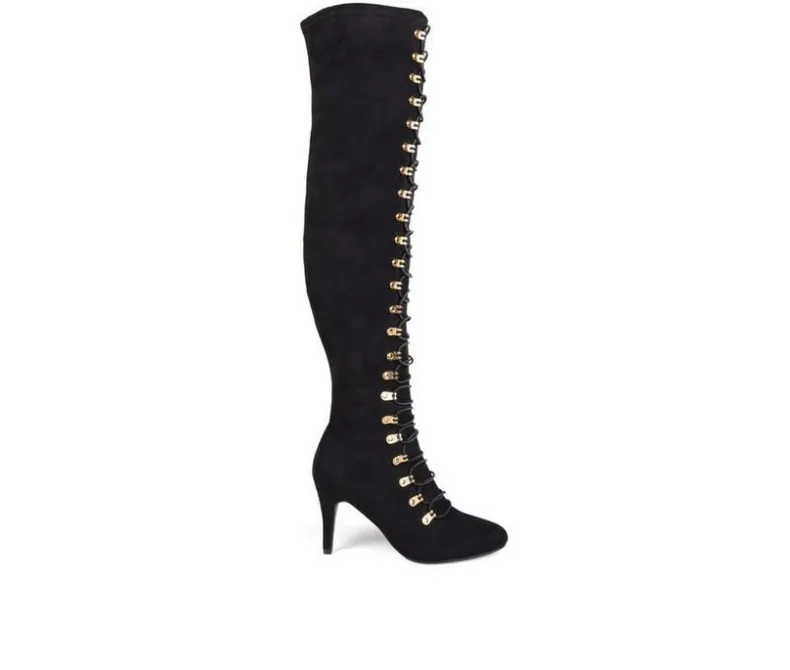 Dress>Journee Collection Women's Trill Over-The-Knee Boots
