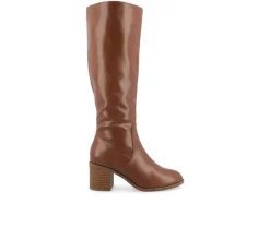 Wide Calf|Dress>Journee Collection Women's Romilly Wide Width Wide Calf Knee High Boots