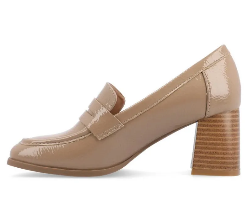 Loafers & Oxfords>Journee Collection Women's Malleah Block Heel Loafers