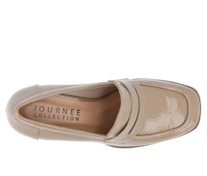 Loafers & Oxfords>Journee Collection Women's Malleah Block Heel Loafers