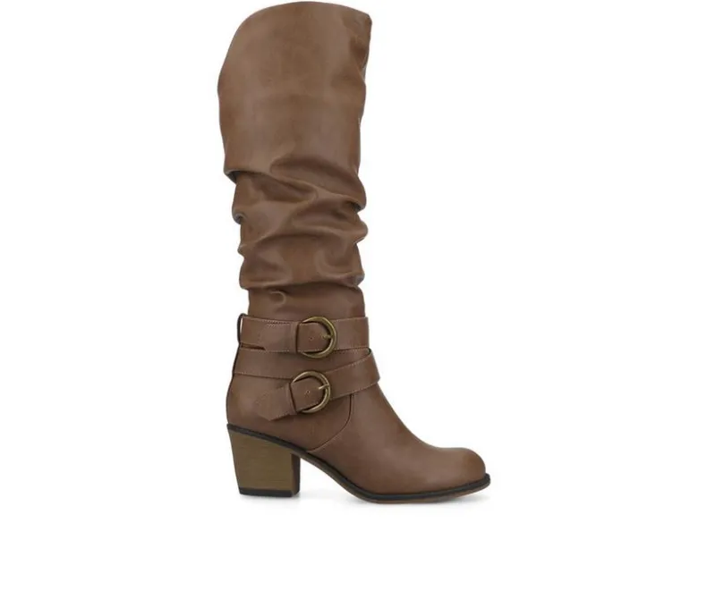 Tall>Journee Collection Women's Late Knee High Boots