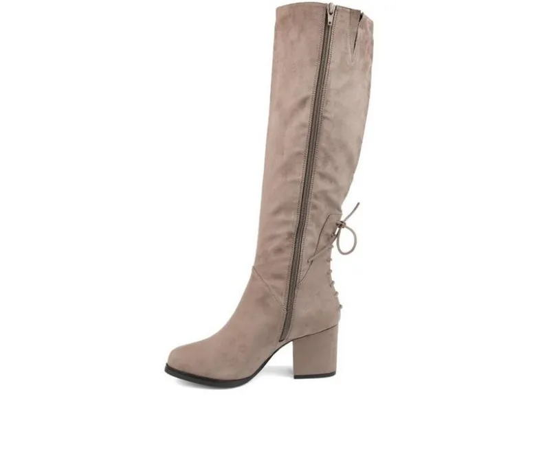 Wide Calf|Tall>Journee Collection Women's Leeda Wide Calf Knee High Boots