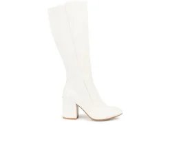 Wide Calf|Tall>Journee Collection Women's Tavia Wide Calf Knee High Boots