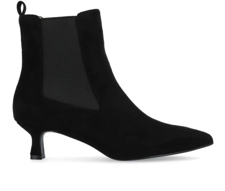 Dress>Journee Collection Women's Tenlee Heeled Booties