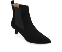 Dress>Journee Collection Women's Tenlee Heeled Booties