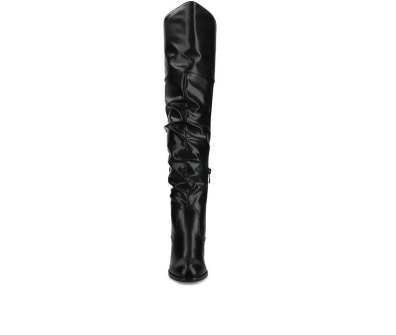 Wide Calf|Dress>Journee Collection Women's Kaison Extra Wide Calf Over-The-Knee Boots