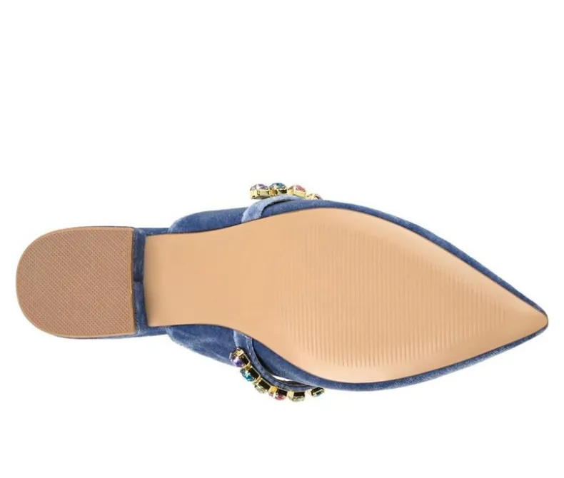 Clogs & Mules>Journee Collection Women's Jewel Mules