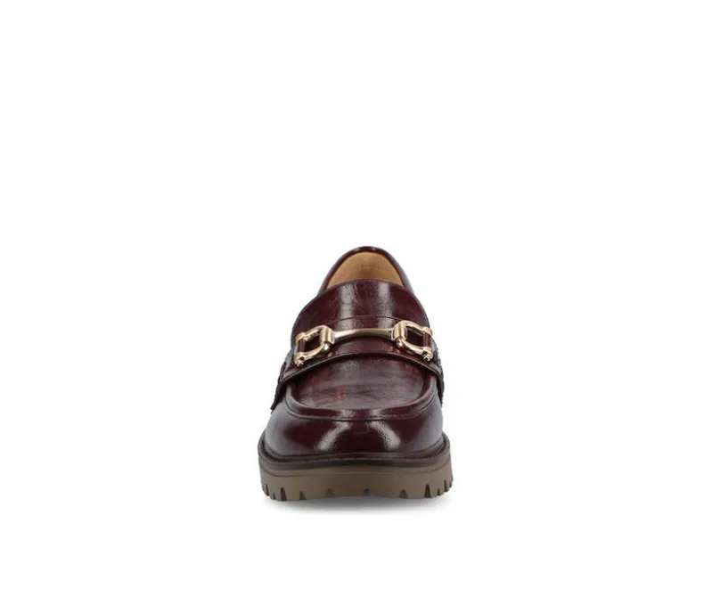 Loafers & Oxfords>Journee Collection Women's Jessamey Chunky Loafers