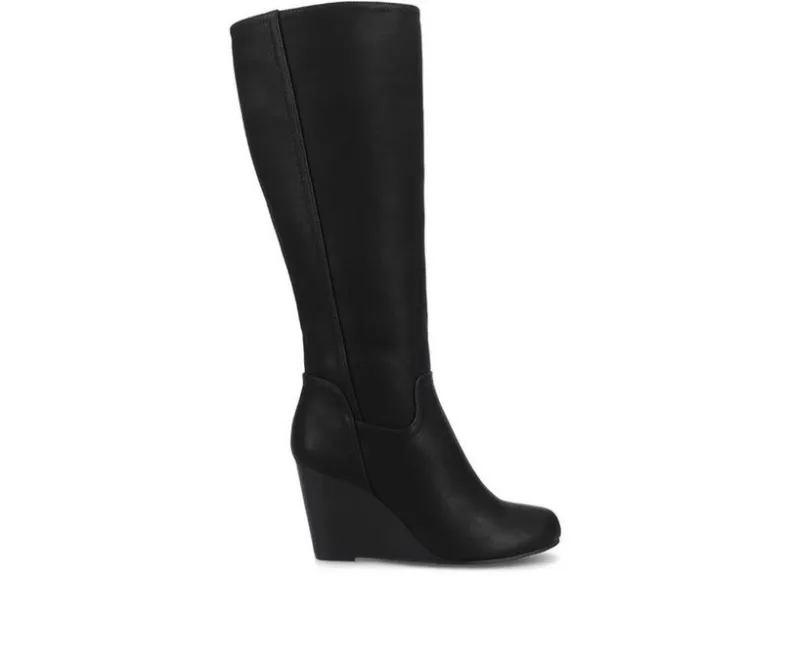 Wide Calf|Tall>Journee Collection Women's Langly Wide Calf Knee High Boots