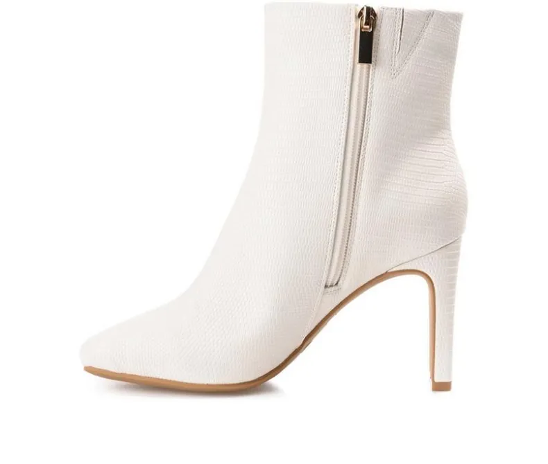 Dress>Journee Collection Women's Sarla Heeled Booties