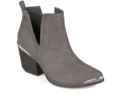 Cowboy & Western>Journee Collection Women's Issla Side Slit Booties