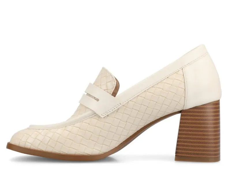 Loafers & Oxfords>Journee Collection Women's Malleah Block Heel Loafers