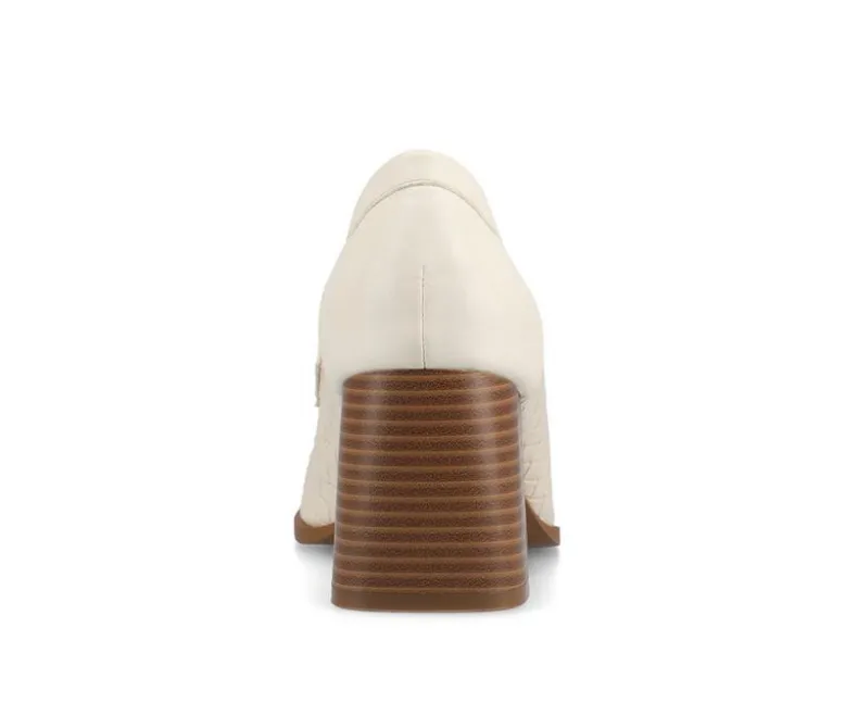 Loafers & Oxfords>Journee Collection Women's Malleah Block Heel Loafers