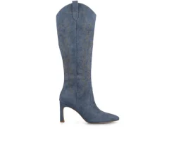 Cowboy & Western|Boots & Booties>Journee Collection Women's Laramie Knee High Boots
