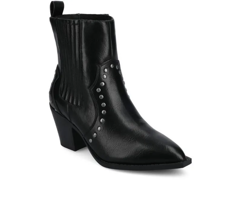Cowboy & Western|Boots & Booties>Journee Collection Women's Braylee Booties