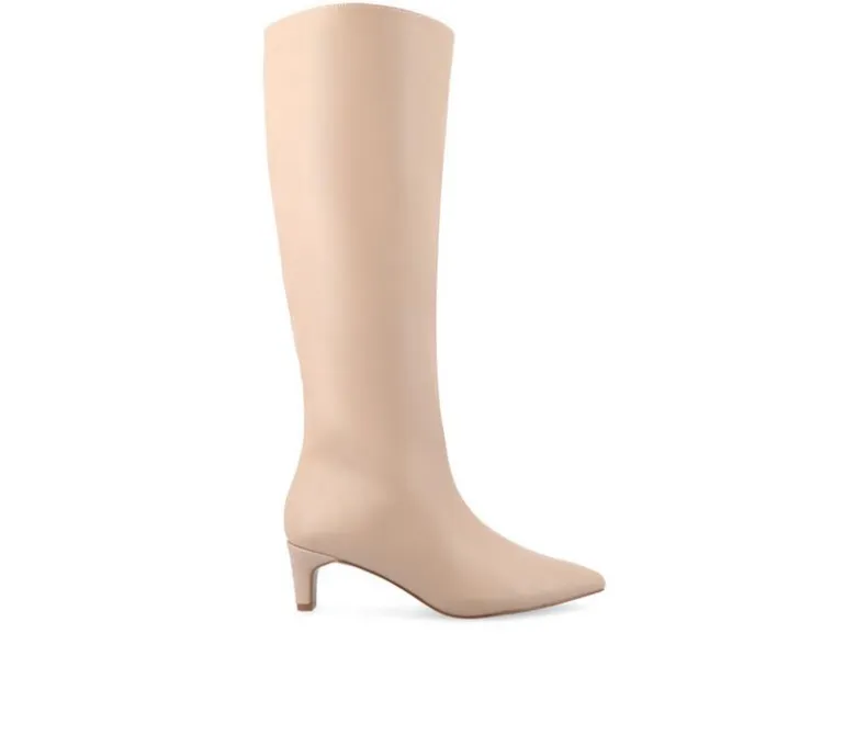 Wide Calf|Tall>Journee Collection Women's Tullip Wide Width Wide Calf Knee High Boots