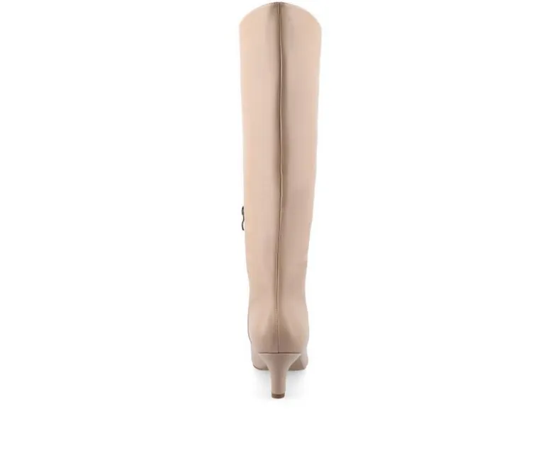 Wide Calf|Tall>Journee Collection Women's Tullip Wide Width Wide Calf Knee High Boots