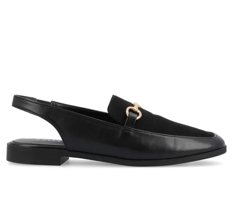 Loafers & Oxfords|Clogs & Mules>Journee Collection Women's Lainey Slingback Loafer Mules