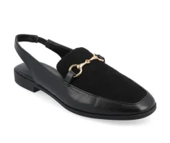 Loafers & Oxfords|Clogs & Mules>Journee Collection Women's Lainey Slingback Loafer Mules