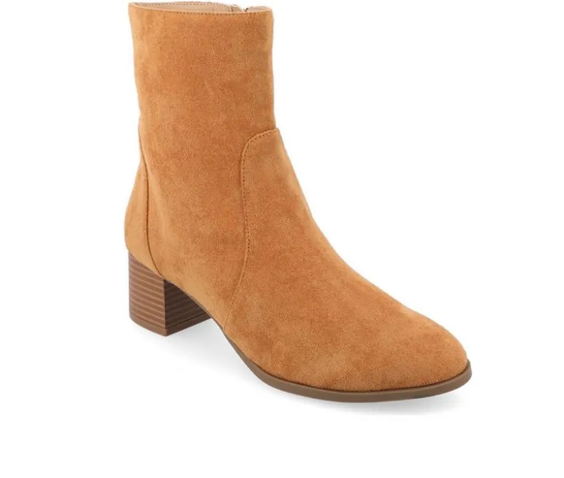 Dress>Journee Collection Women's Hayven Block Heel Booties