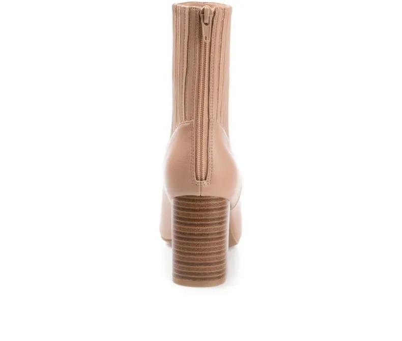 Dress>Journee Collection Women's Maize Booties