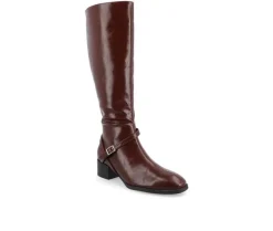 Wide Calf|Tall>Journee Collection Women's Rhianah Wide Width Wide Calf Knee High Boots