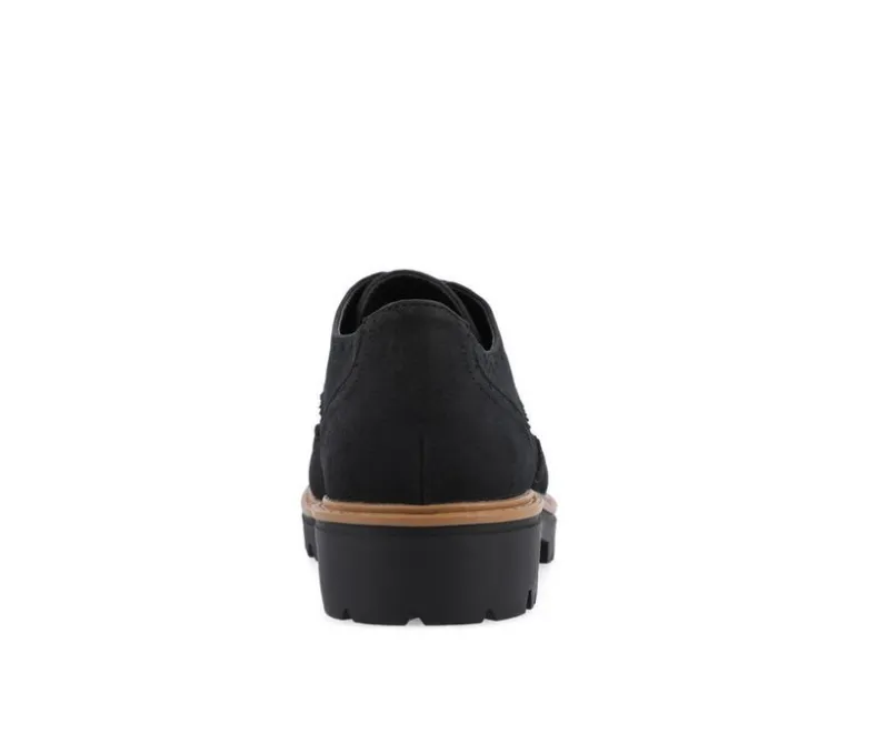 Loafers & Oxfords>Journee Collection Women's Claudiya Chunky Oxfords