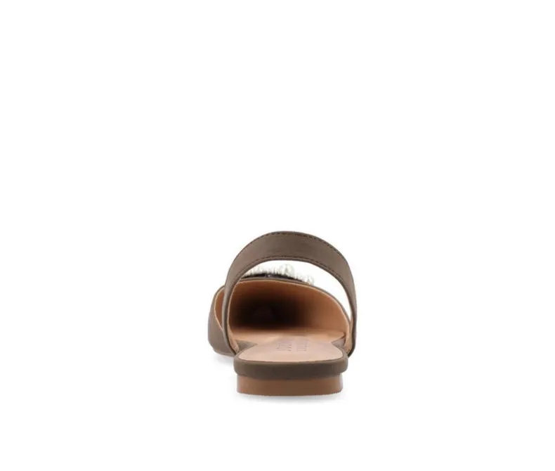 Clogs & Mules>Journee Collection Women's Hannae Slingback Mules