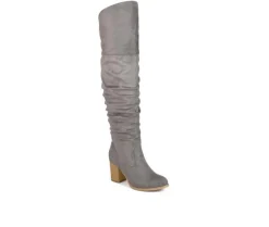 Wide Calf|Dress>Journee Collection Women's Kaison Wide Calf Over-The-Knee Boots