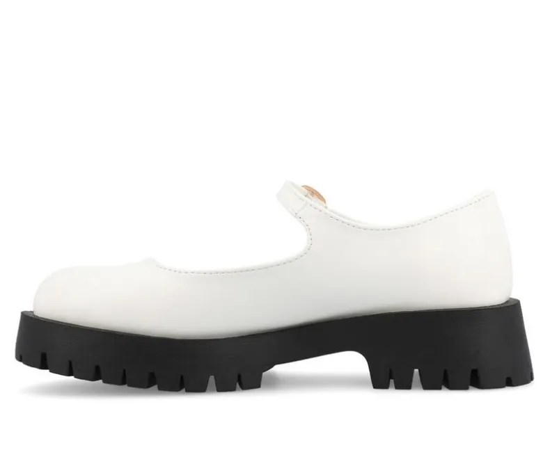 Loafers & Oxfords>Journee Collection Women's Kamie Chunky Mary Janes