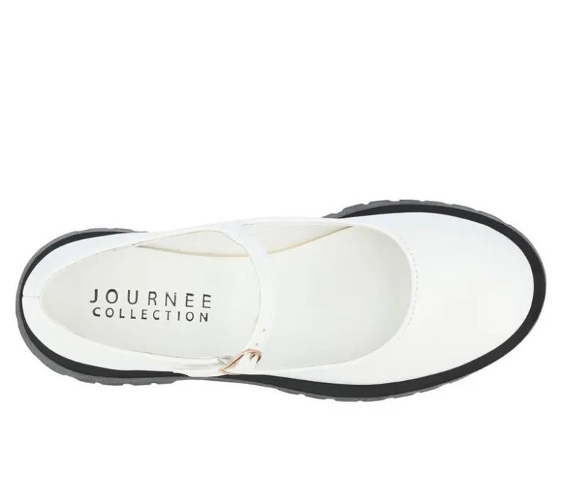 Loafers & Oxfords>Journee Collection Women's Kamie Chunky Mary Janes