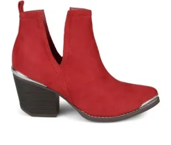 Cowboy & Western>Journee Collection Women's Issla Side Slit Booties