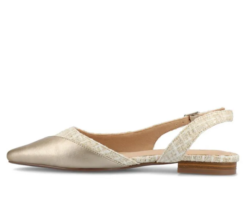 Flats>Journee Collection Women's Daphnne Slingback Flats