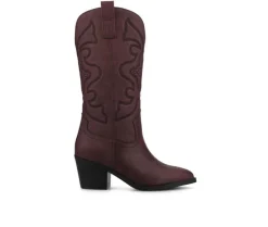Dress|Cowboy & Western>Journee Collection Women's Chantry Mid Calf Western Boots