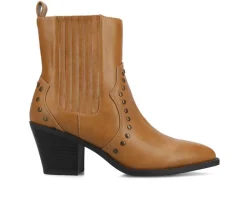 Cowboy & Western|Boots & Booties>Journee Collection Women's Braylee Booties