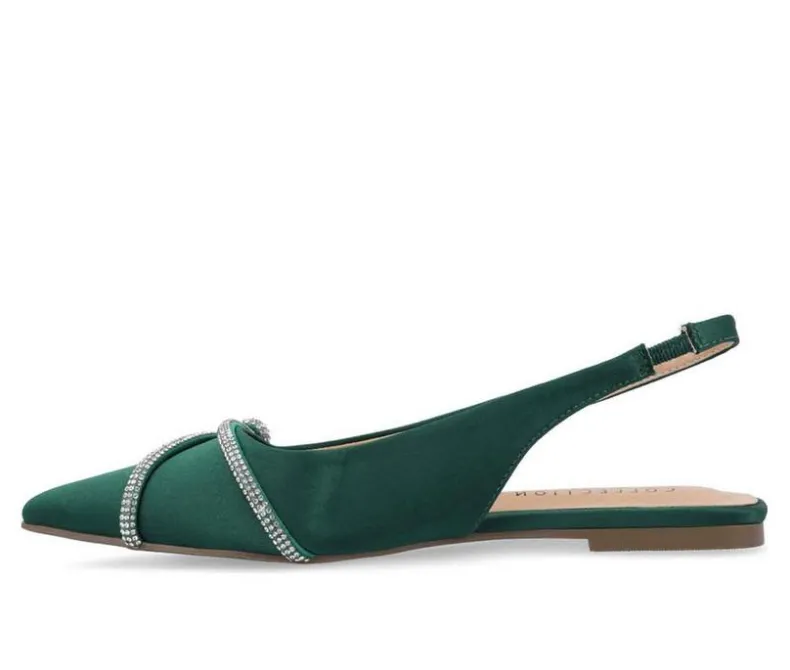 Clogs & Mules>Journee Collection Women's Rebbel Slingback Mules