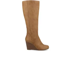 Wide Calf|Tall>Journee Collection Women's Langly Wide Calf Knee High Boots