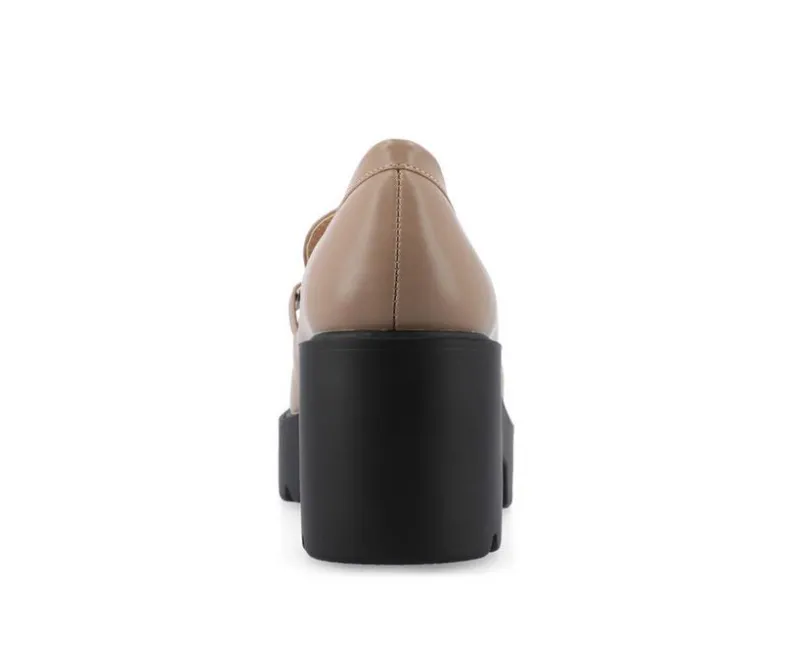 Loafers & Oxfords>Journee Collection Women's Keeziah Chunky Heeled Loafers