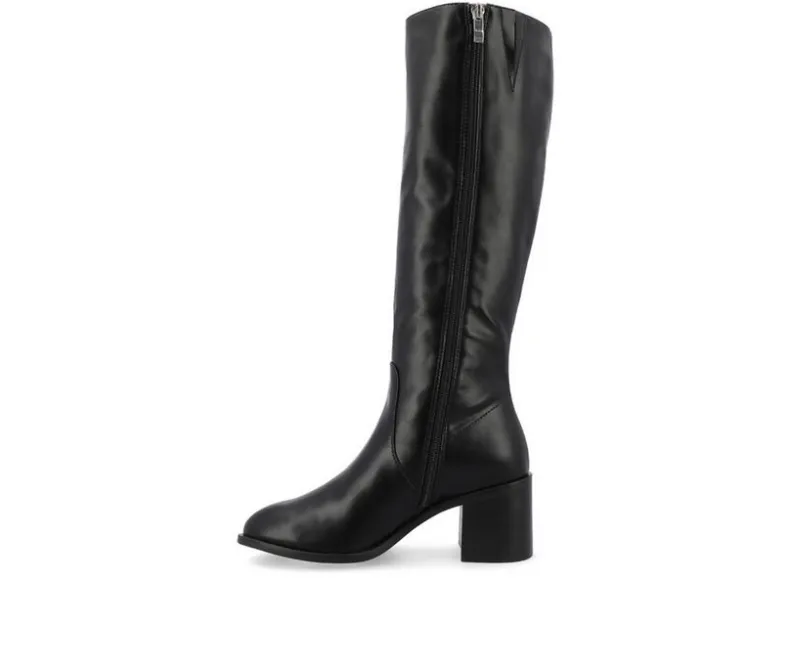 Wide Calf|Tall>Journee Collection Women's Romilly Wide Width Wide Calf Knee High Boots